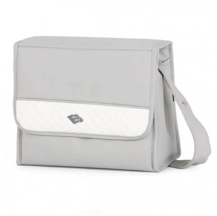 Bebecar Carre bag Silver Grey