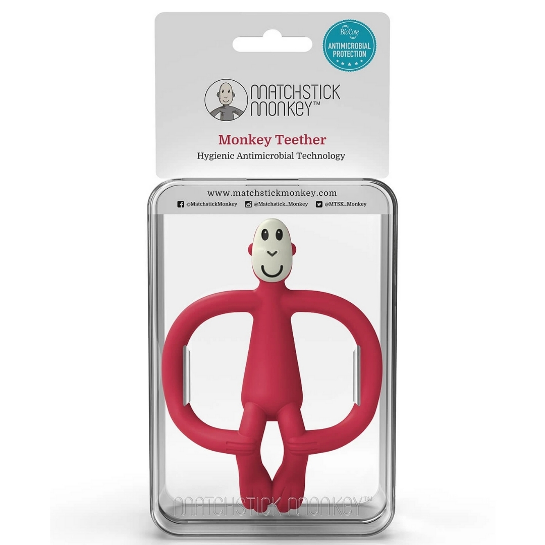 Matchstick Monkey Teether – Baby Lady