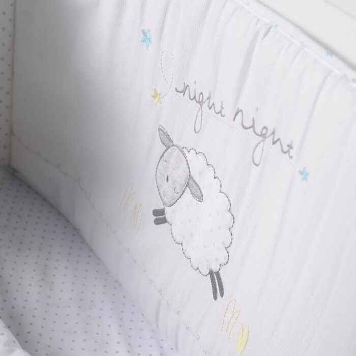 East Coast Silver Cloud Counting Sheep 3pc Bedding Bale Set - Image 3