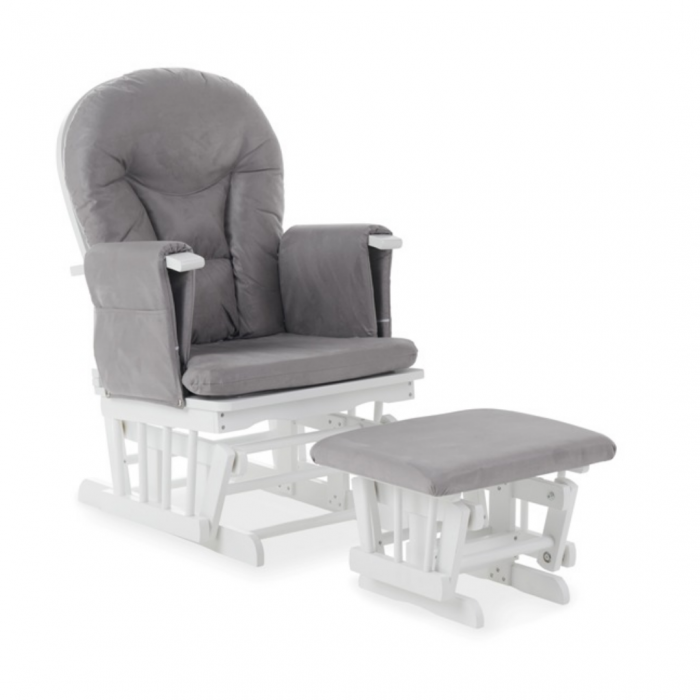 Obaby Reclining Glider Chair and Stool - Image 2