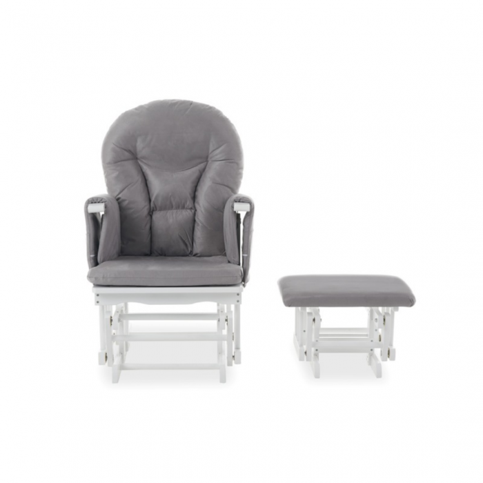 Obaby Reclining Glider Chair and Stool - Image 5