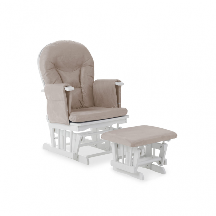 Obaby Reclining Glider Chair and Stool - Image 6