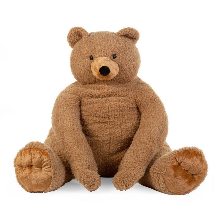 Seated Teddy Bear Stuffed Animal - Image 9
