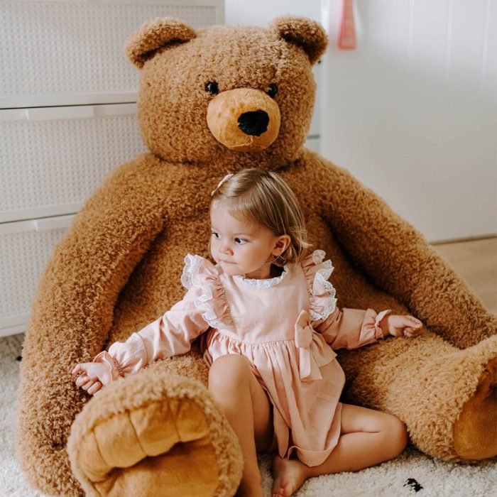 Seated Teddy Bear Stuffed Animal