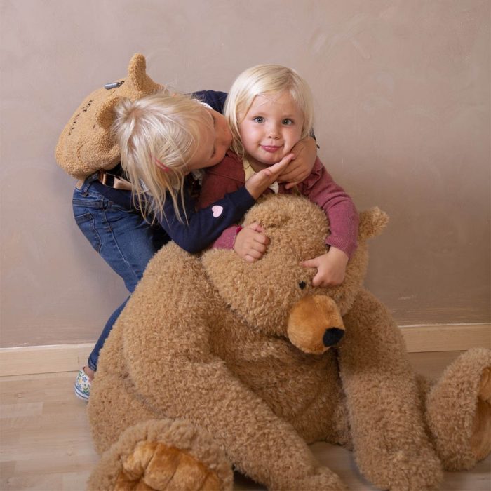 Seated Teddy Bear Stuffed Animal - Image 6