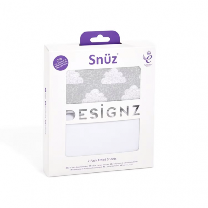 SnuzPod 2x Fitted Sheets (Crib) - Image 6