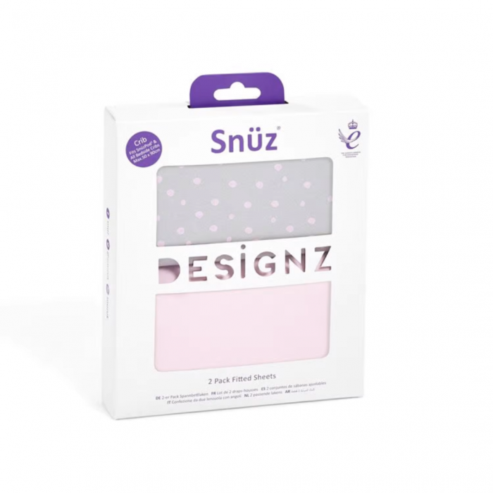 SnuzPod 2x Fitted Sheets (Crib) - Image 9