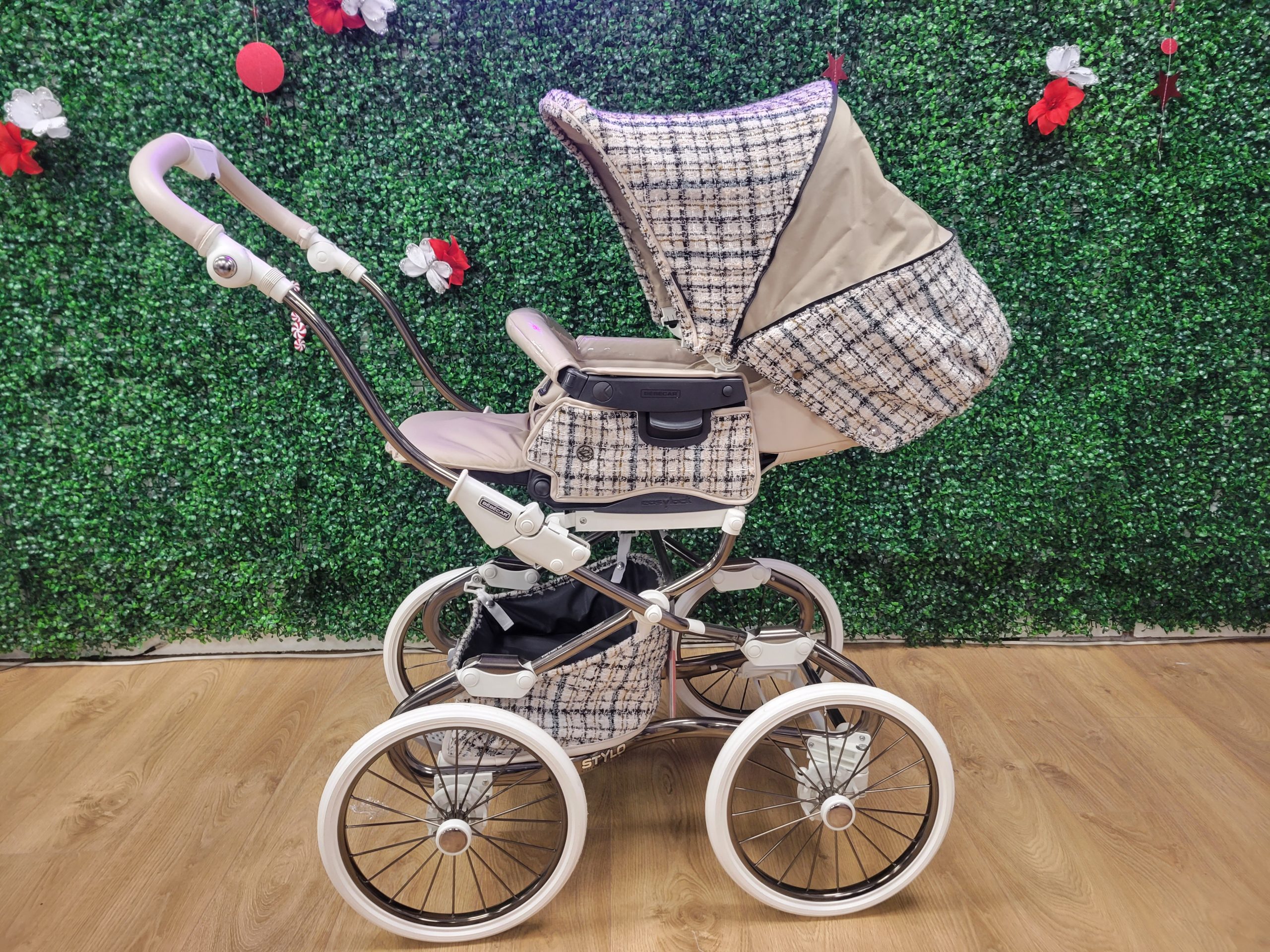 Bebecar Stylo Class Woven Latte BABY LADY EXCLUSIVE Baby Lady