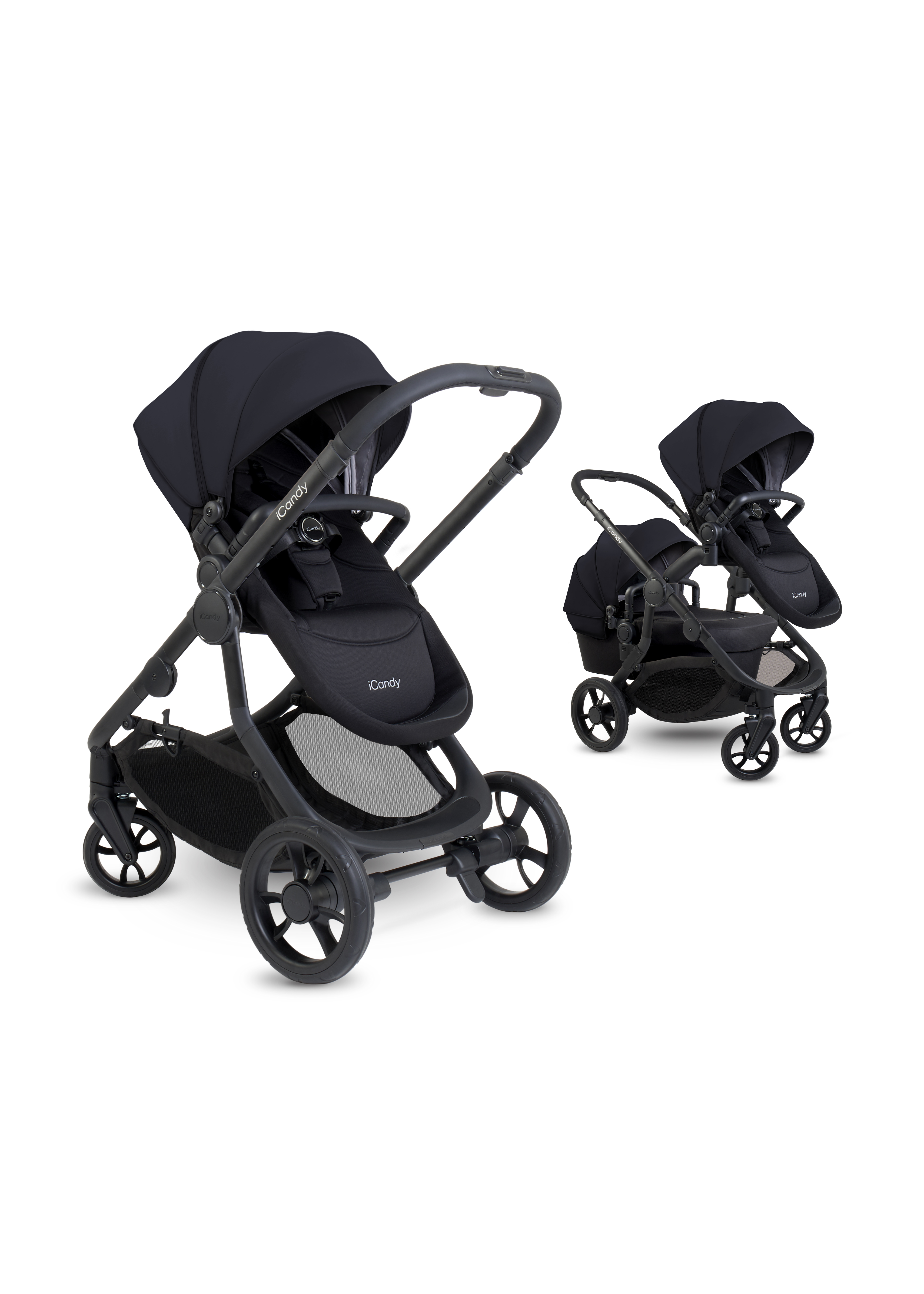 Icandy orange 2025 pushchair and carrycot