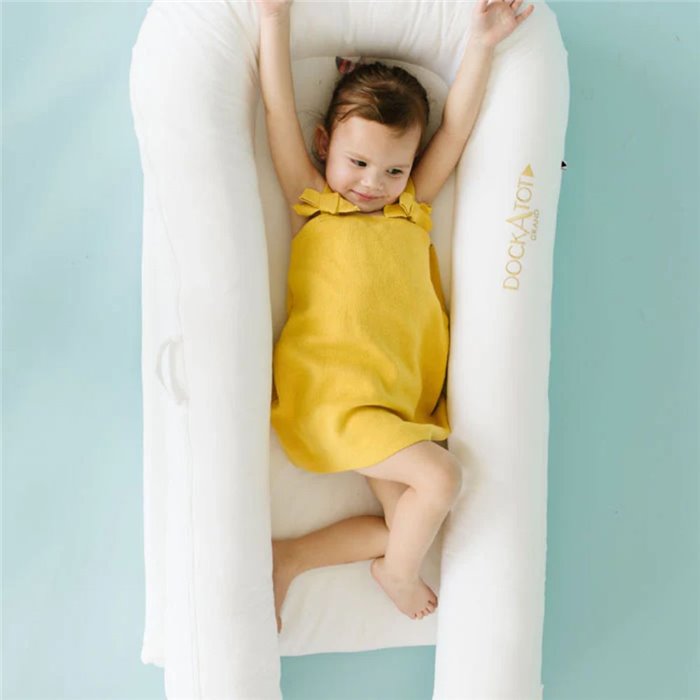 DockATot Grand Dock- Pristine White - Image 6