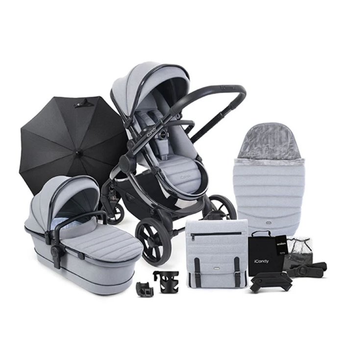 iCandy Peach 7 Bundle - Light Grey *SALE*