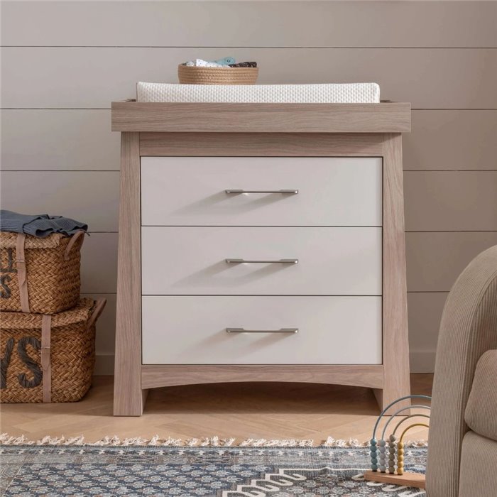 CuddleCo Lana 3 Peice Furniture - Ash & White - Image 6