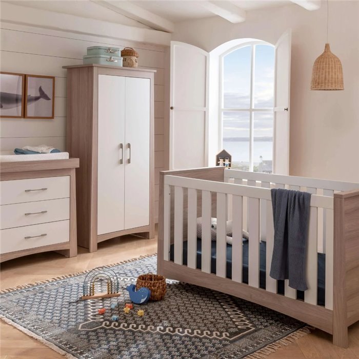 CuddleCo Lana 3 Peice Furniture - Ash & White