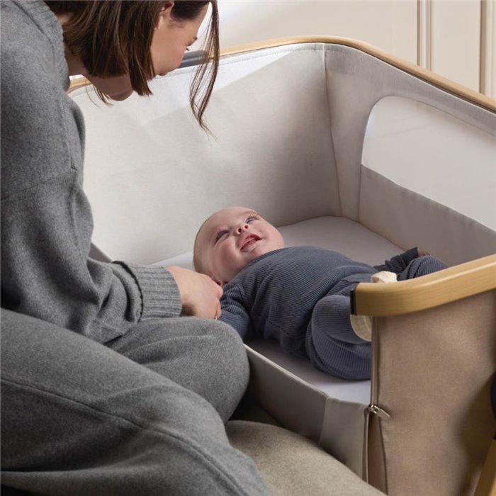 Silver Cross Lunar Bedside Crib - Image 3