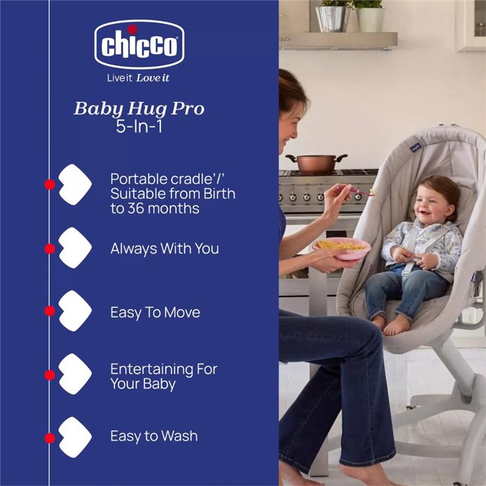 Chicco Baby Hug Pro 5-in-1 - Image 3