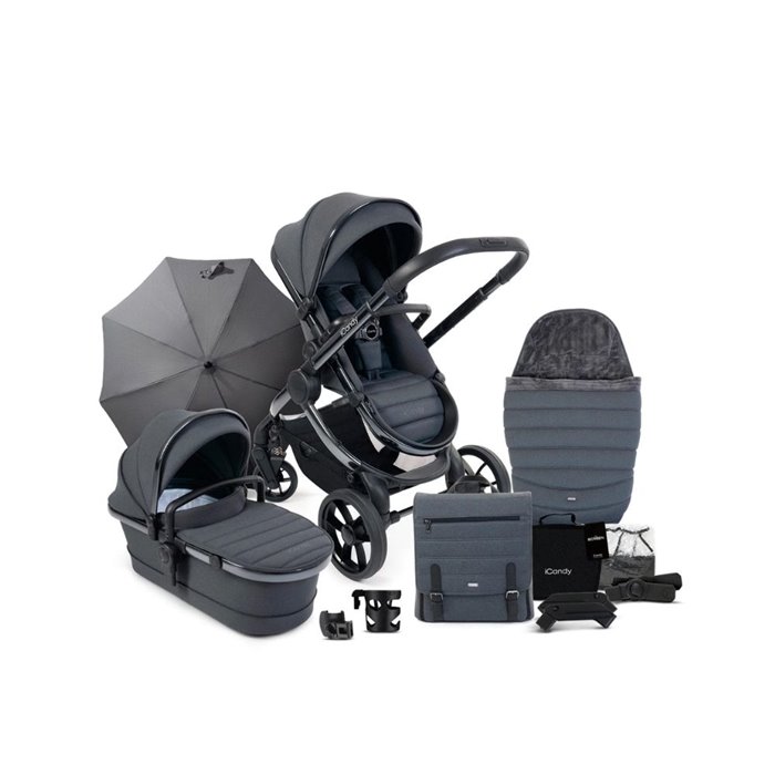 iCandy Peach 7 Bundle - Dark Grey *SALE*