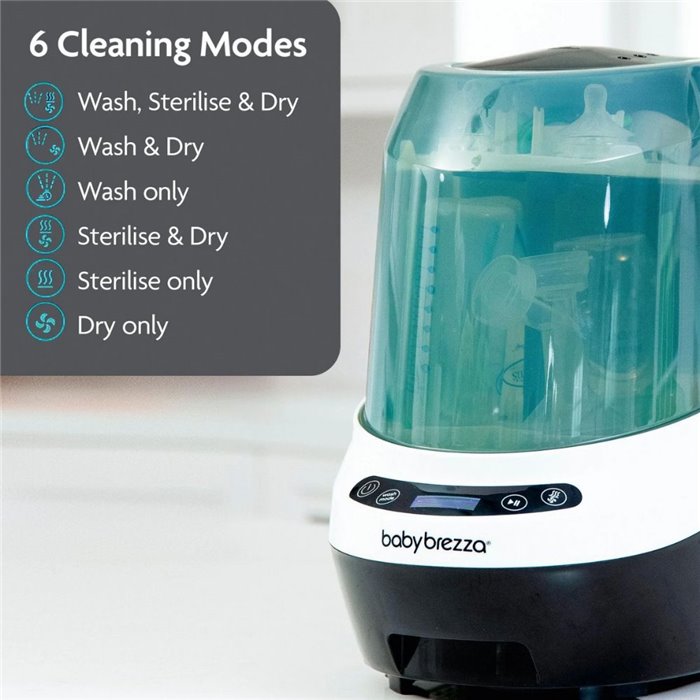 Baby Brezza Bottle Washer and Steriliser Dryer - Image 7