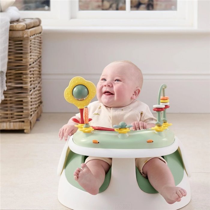 Mamas & Papas Baby Snug Floor Support Seat With Play Tray