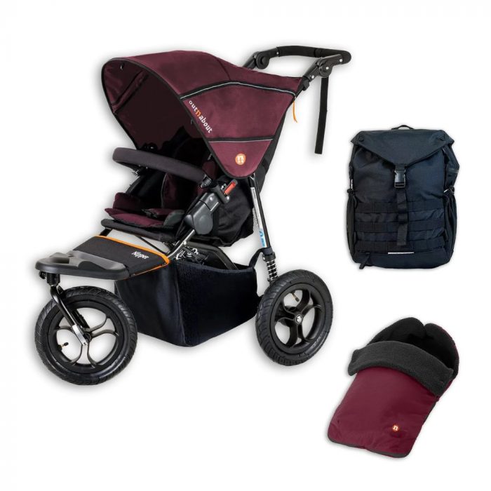 OutnAbout Nipper V5 All Terrain Pushchair Adventure Bundle - Image 2