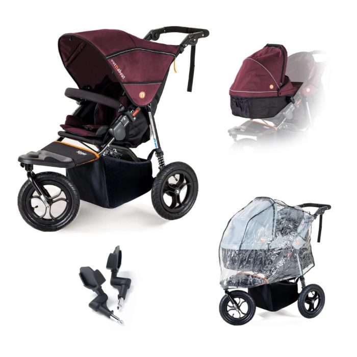 OutnAbout V5 Nipper Pushchair New Parent Starter Bundle - Image 2