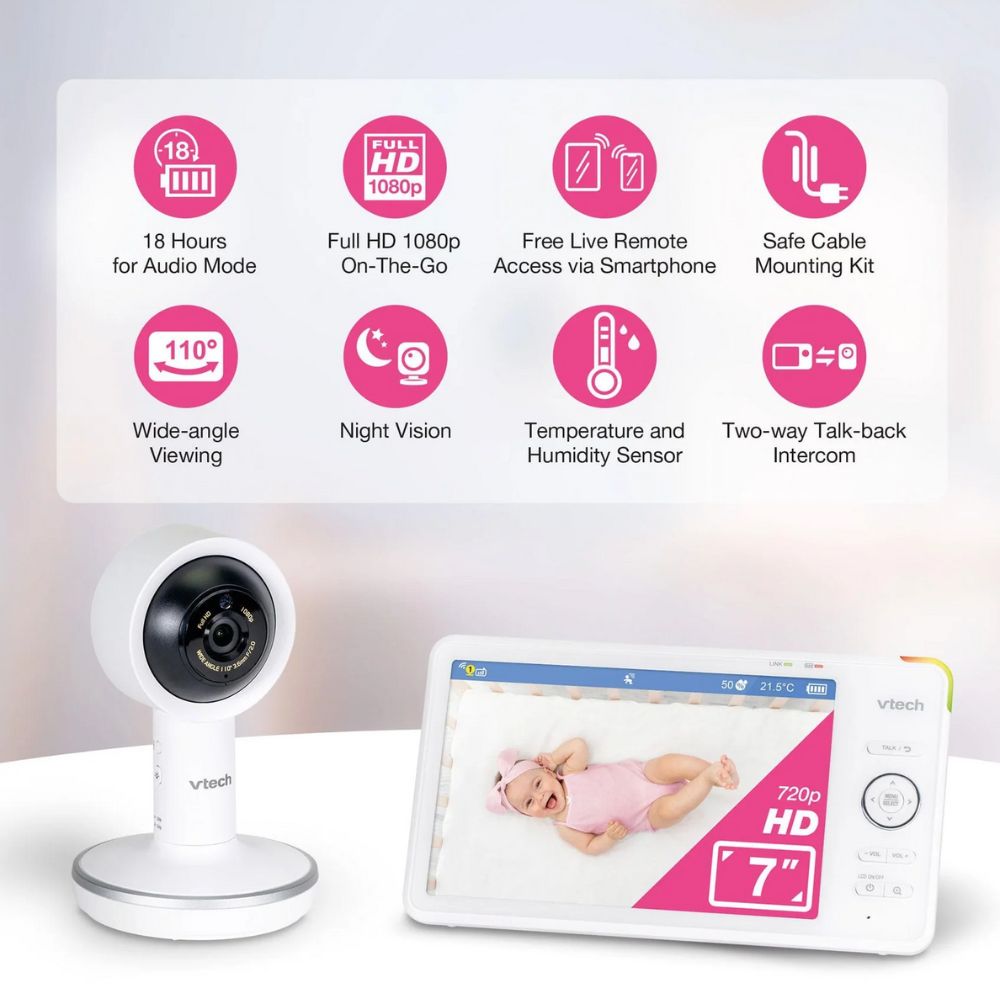 VTech 7" Over-The-Crib Monitor - Image 13