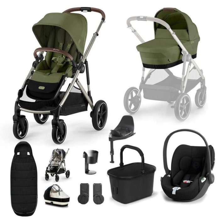Cybex Gazelle S Pushchair Bundle With Cloud T i-Size Baby Car Seat & Base (11 Piece) - Image 6