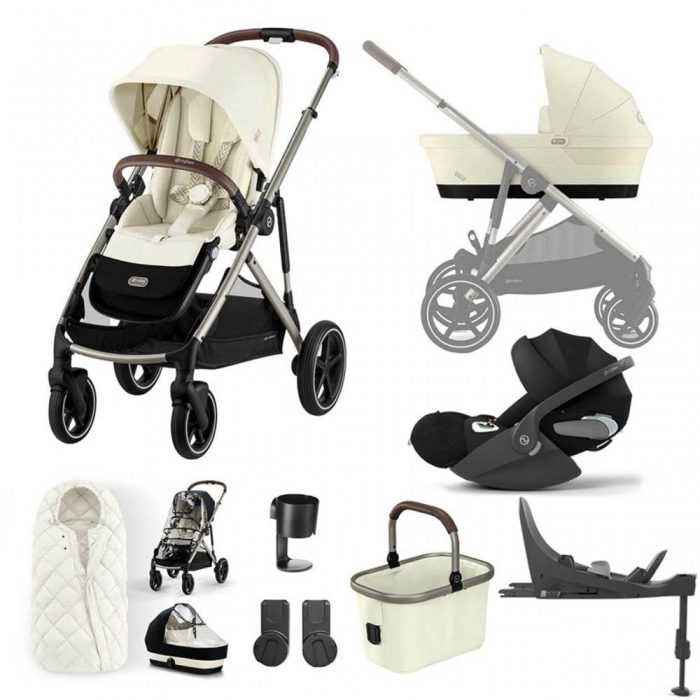 Cybex Gazelle S Pushchair Bundle With Cloud T i-Size Baby Car Seat & Base (11 Piece) - Image 7